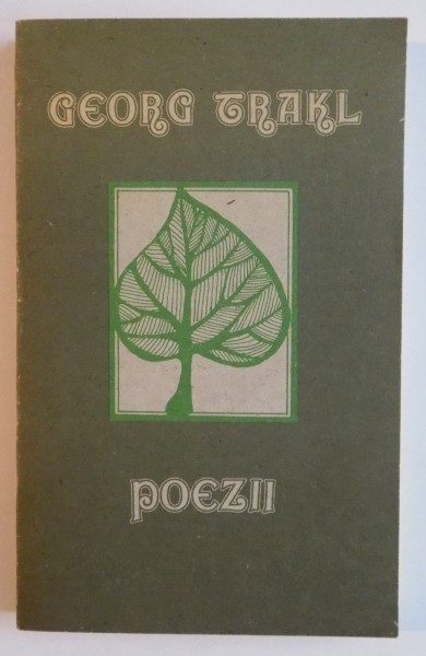 POEZII de GEORG TRAKL , 1988