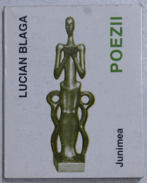 POEZII de LUCIAN BLAGA ,  cu desene de ION IRIMESCU , 1995 , CARTE LILIPUT *