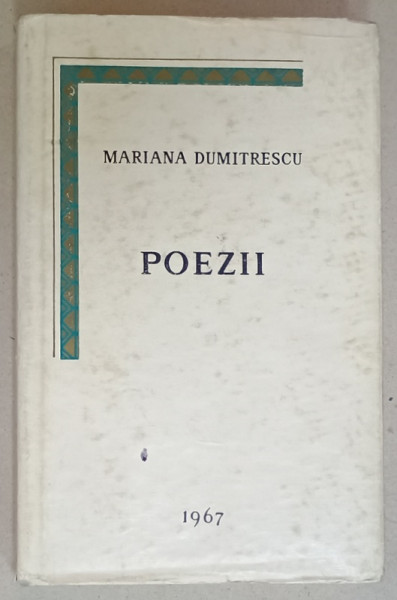 POEZII de MARIANA DUMITRESCU , 1967