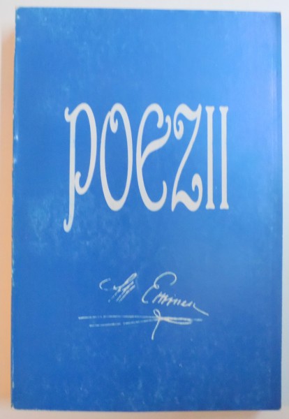 POEZII de MIHAI EMINESCU ,1997