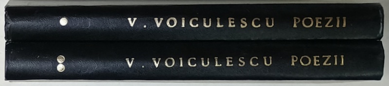 POEZII de VASILE VOICULESCU , VOLUMELE I - II , EDITIE CARTONATA , 1968