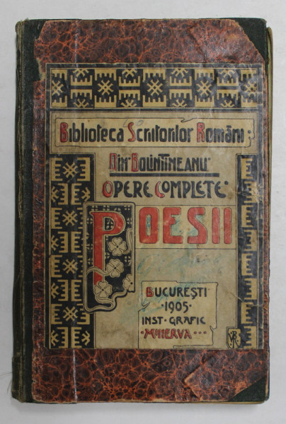 POEZII ED. POPULARA de DIMITRIE BOLINTINEANU , 1905