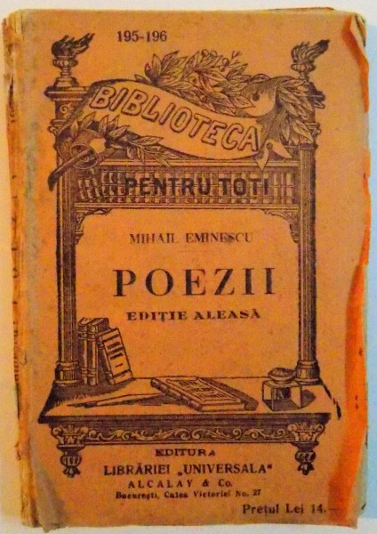 POEZII , EDITIE ALEASA