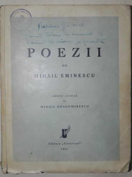 POEZII-M. EMINESCU 
