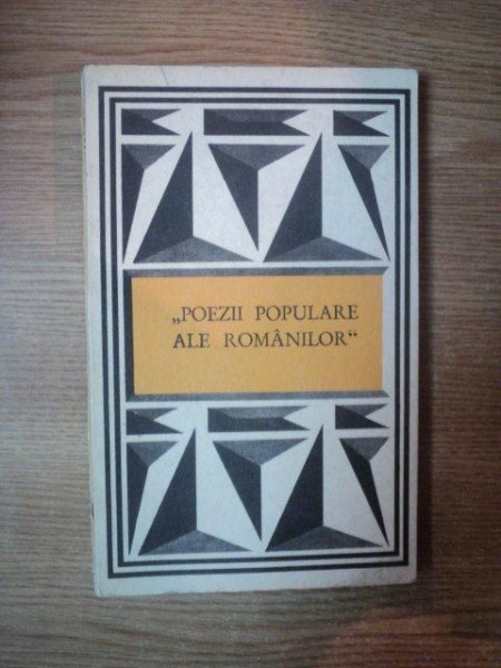 POEZII POPULARE ALE ROMANILOR de V. ALECSANDRI , 1982