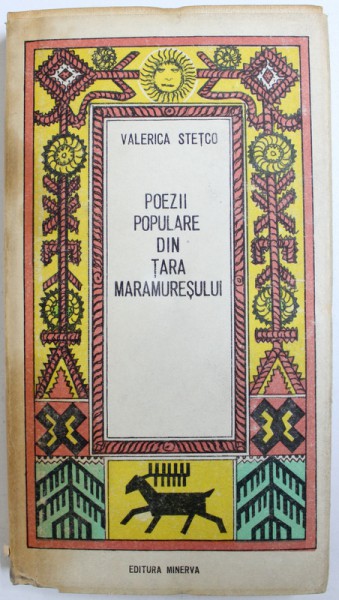 POEZII POPULARE DIN TARA MARAMURESULUI de VALERICA STETCO  1990