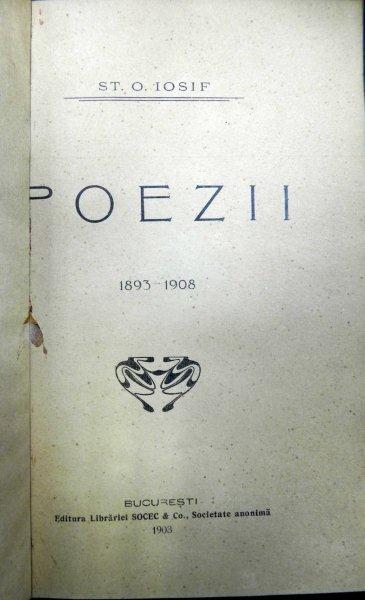 POEZII - SF. O. IOSIF / NICHIFOR CRAINIC - DARURILE PAMANTULUI 