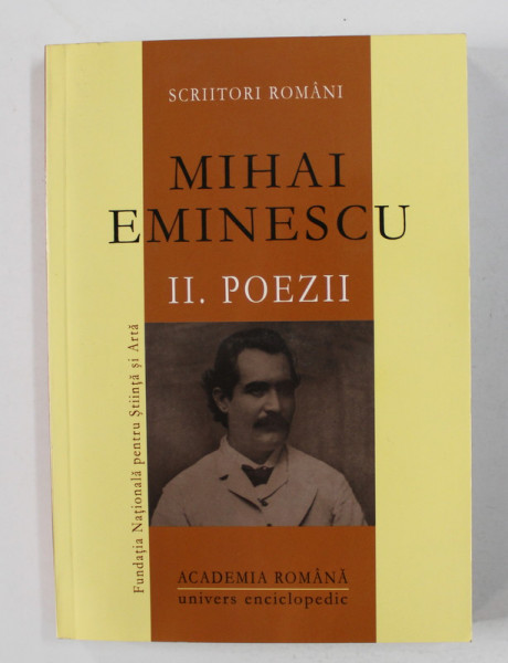 POEZII , VOLUMUL II de MIHAI EMINESCU