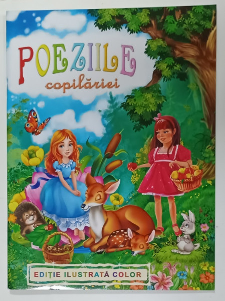 POEZIILE COPILARIEI , EDITIE ILUSTRATA COLOR , ANII '2000
