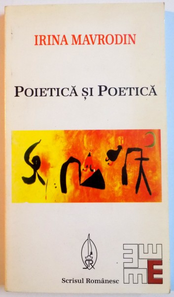 POIETICA SI POETICA de IRINA MAVRODIN , 1998