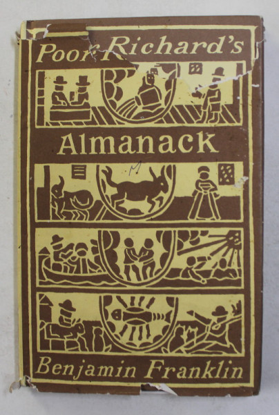 POOR RICHARD 'S ALMANCK by BENJAMIN FRANKLIN , ANII '90