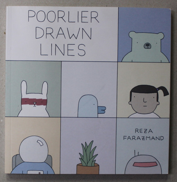 POORLIER DRAWN LINES by REZA FARAZMAND , 2019, BENZI DESENATE *