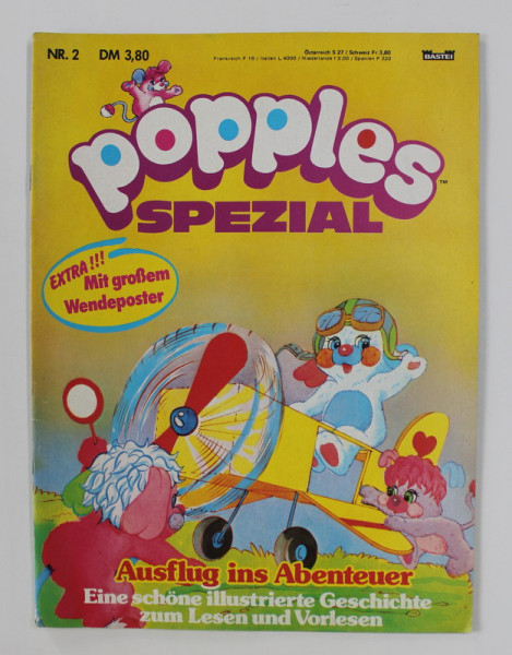POPPLES SPEZIAL , REVISTA  GERMANA PENTRU COPII , NR. 2 , 1988