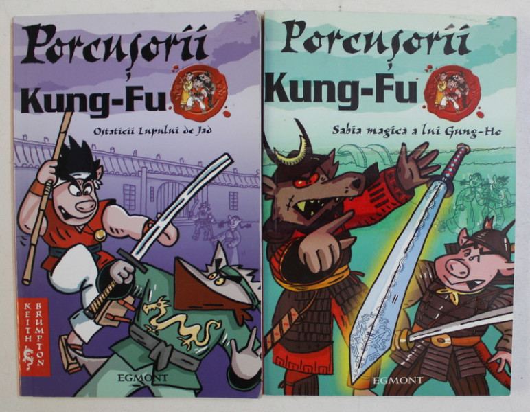 PORCUSORII KUNG - FU , 2 VOLUME de KEITH BRUMPTON , 2005