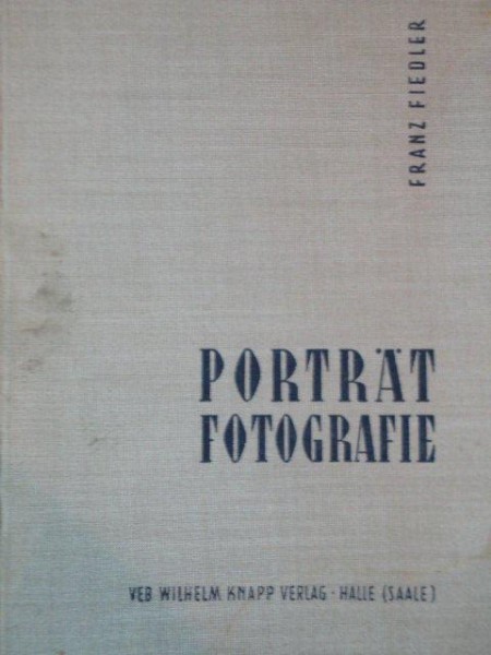 PORTRATFOTOGRAFIE VON FRANZ FIELDLER  1957