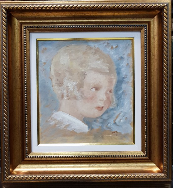 PORTRET DE COPIL - BOB BULGARU ( 1907-1938 )