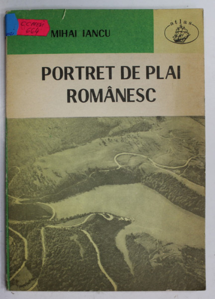 PORTRET DE PLAI ROMANESC de MIHAI IANCU , 1983 , DEDICATIE *