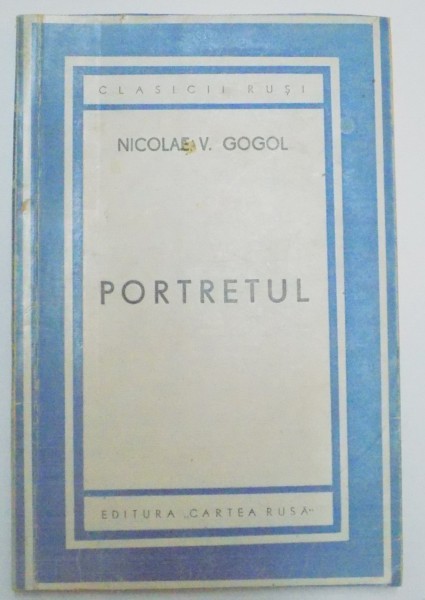 PORTRETUL de NICOLAE V. GOGOL , 1945