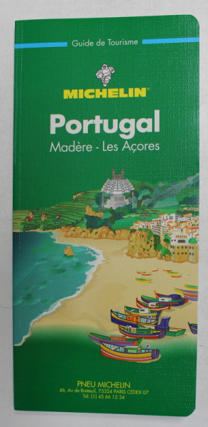 PORTUGAL , MADERE - LES ACORES , GUIDE MICHELIN , 1994