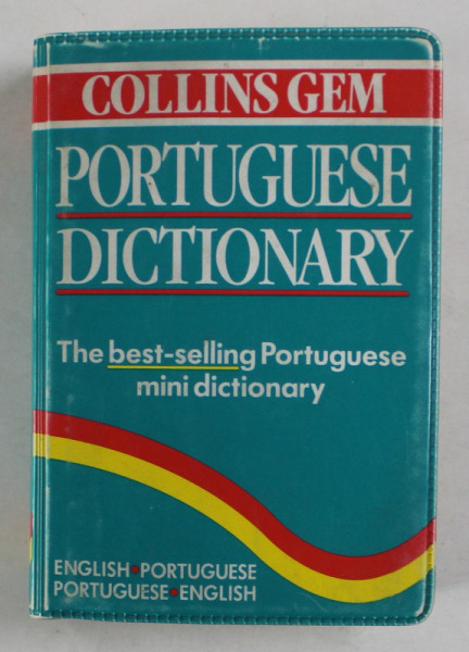 PORTUGUESE DICTIONARY , DICCIONARIO INGLES - PORTUGUES / PORTUGUES - INGLES , THE BEST - SELLING PORTUGUESE MINI DICTIONARY , 1993, FORMAT MIC