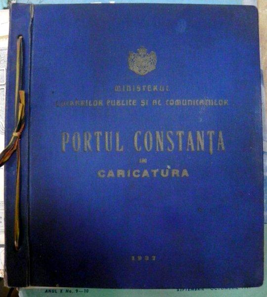 PORTUL CONSTANTA IN CARICATURA 1937    H.LEHRER SI F. CRISTACHE 