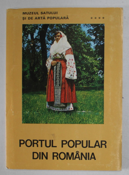 PORTUL POPULAR DIN ROMANIA , SET DE 6 DIAPOZITIVE , TEXT IN ROMANA,  FRANCEZA , ENGLEZA , 1969