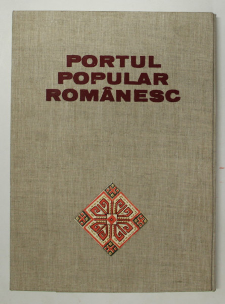 PORTUL POPULAR ROMANESC de ALEXANDRINA ENACHESCU CANTEMIR , 1971 , ALBUM COMPLET CU 80 PLANSE * STARE BUNA