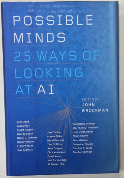 POSSIBLE MINDS 25 WAYS OF LOOKING AT AI , edited by JOHN BROCKMAN , 2018