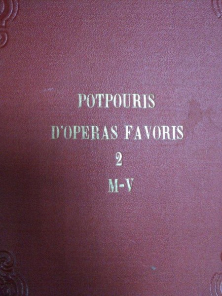 POTPOURIS DÓPERAS FAVORS VOL.II