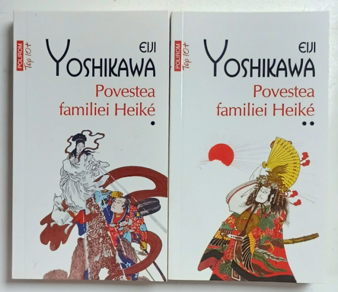POVESTEA FAMILIEI HEIKE de EIJI YOSHIKAWA , VOLUMELE I - II , 2023