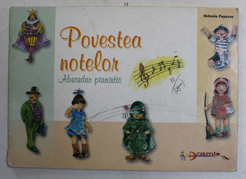 POVESTEA NOTELOR , ABECEDAR PIANISTIC , 2002