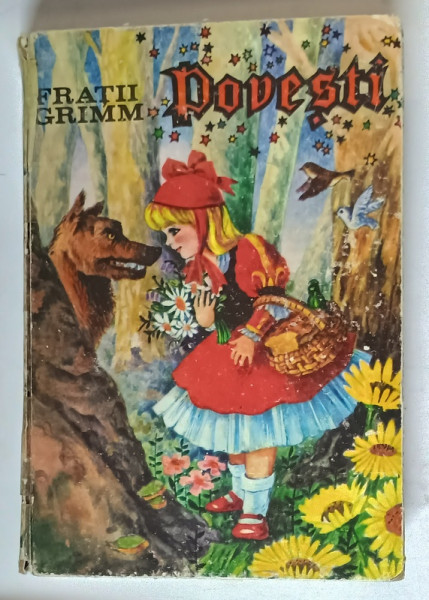 POVESTI ALESE , coperta de COLFESCU SILVIA , de FRATII GRIMM , 1991 *PREZINTA URME DE UZURA SI HALOURI DE APA