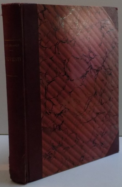 POVESTI , EDITIE INGRIJITA DE LIVIU REBREANU , 1940