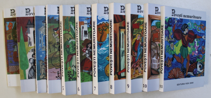 POVESTI NEMURITOARE , SET DE 11 VOLUME , 2012