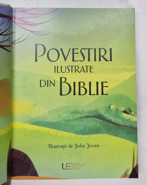 POVESTIRI ILUSTRATE DIN BIBLIE , ilustratii de JOHN JOVEN , 2023