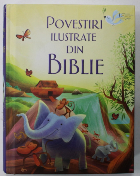 POVESTIRI ILUSTRATE DIN BIBLIE ( PENTRU COPII ) , ilustratii de JOHN JOVEN , 2023 ,