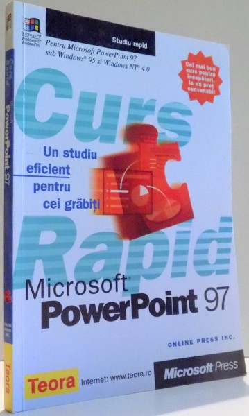 POWERPOINT 97 , CURS RAPID , 1999