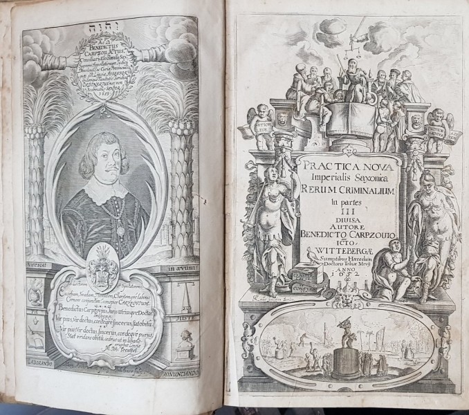 Practica nova imperialis Saxonica rerum criminalium in partes III divisa, Autore Benedicto Carpzouio - Witteberg, 1652