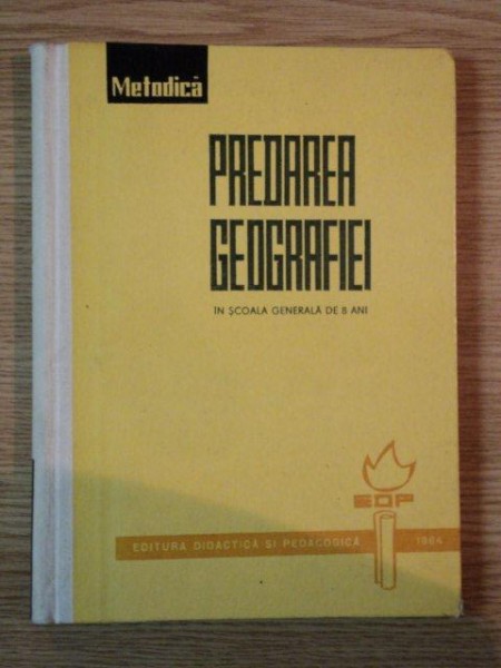 PREDAREA GEOGRAFIEI IN SCOALA GENERALA