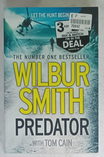 PREDATOR by WILBUR SMITH , 2016