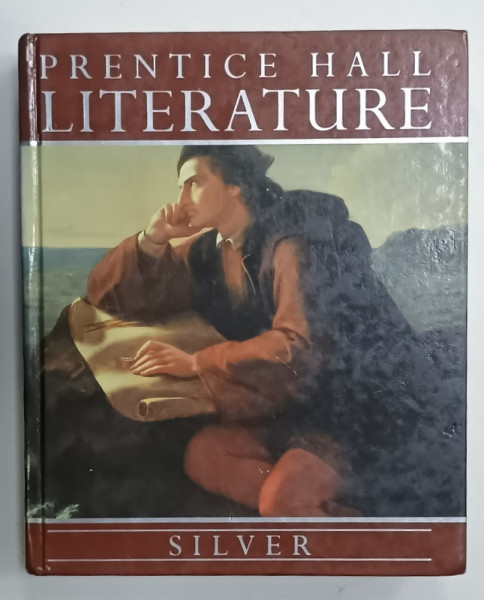 PRENTICE HALL , LITERATURE , SILVER , 1991, PREZINTA  HALOURI DE APA SI URME DE UZURA