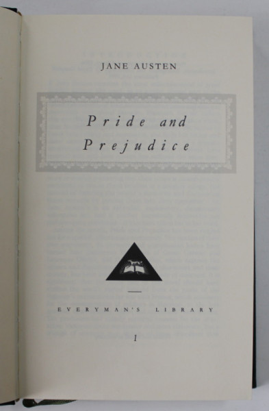 PRIDE AND PREJUDICE by JANE AUSTEN , 1991