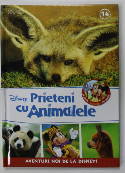 PRIETENI CU ANIMALELE , SERIA '' DISNEY '' , NR. 14 , 2016