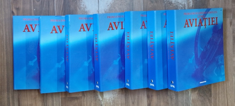 PRIMA ENCICLOPEDIE COMPLETA , LUMEA AVIATIEI , NUMERELE 1 - 115 , 2010 *LIPSA NUMERELE 46 si 89
