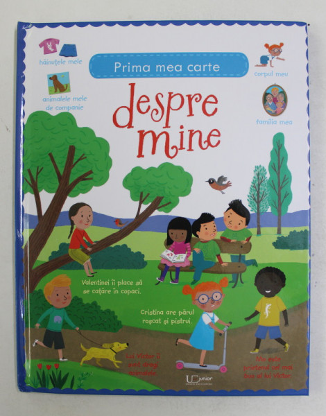 PRIMA MEA CARTE DESPRE MINE , ilustratii de MAR FERRERO , de FELICITY BROOKS , 2019