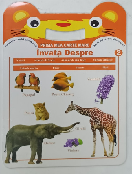 PRIMA MEA CARTE MARE , INVATA DESPRE : NATURA .....FLORI , VOLUMUL 2 , ANII '2000