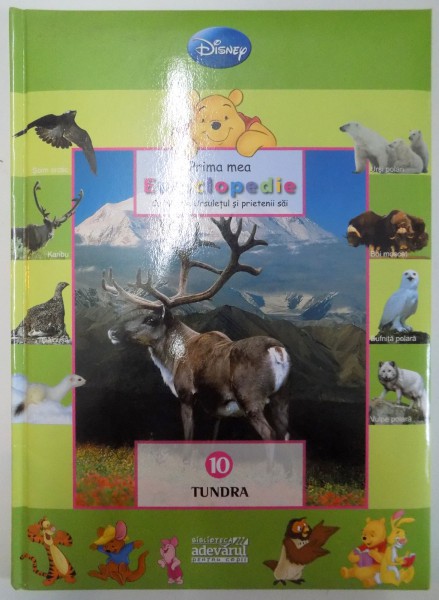 PRIMA MEA ENCICLOPEDIE CU WINNIE URSULETUL SI PRIETENII SAI , NR. 10 , TUNDRA , 2009