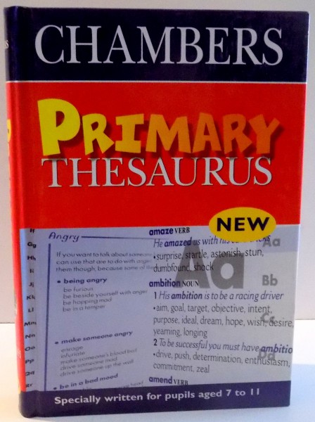 PRIMARY THESAURUS , CHAMBERS , 2002