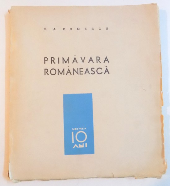 PRIMAVARA ROMANEASCA de C.A. DONESCU