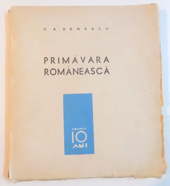 PRIMAVARA ROMANEASCA de C.A. DONESCU